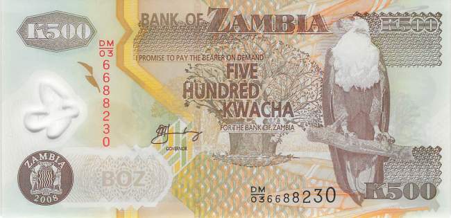 500 Kwacha 2008